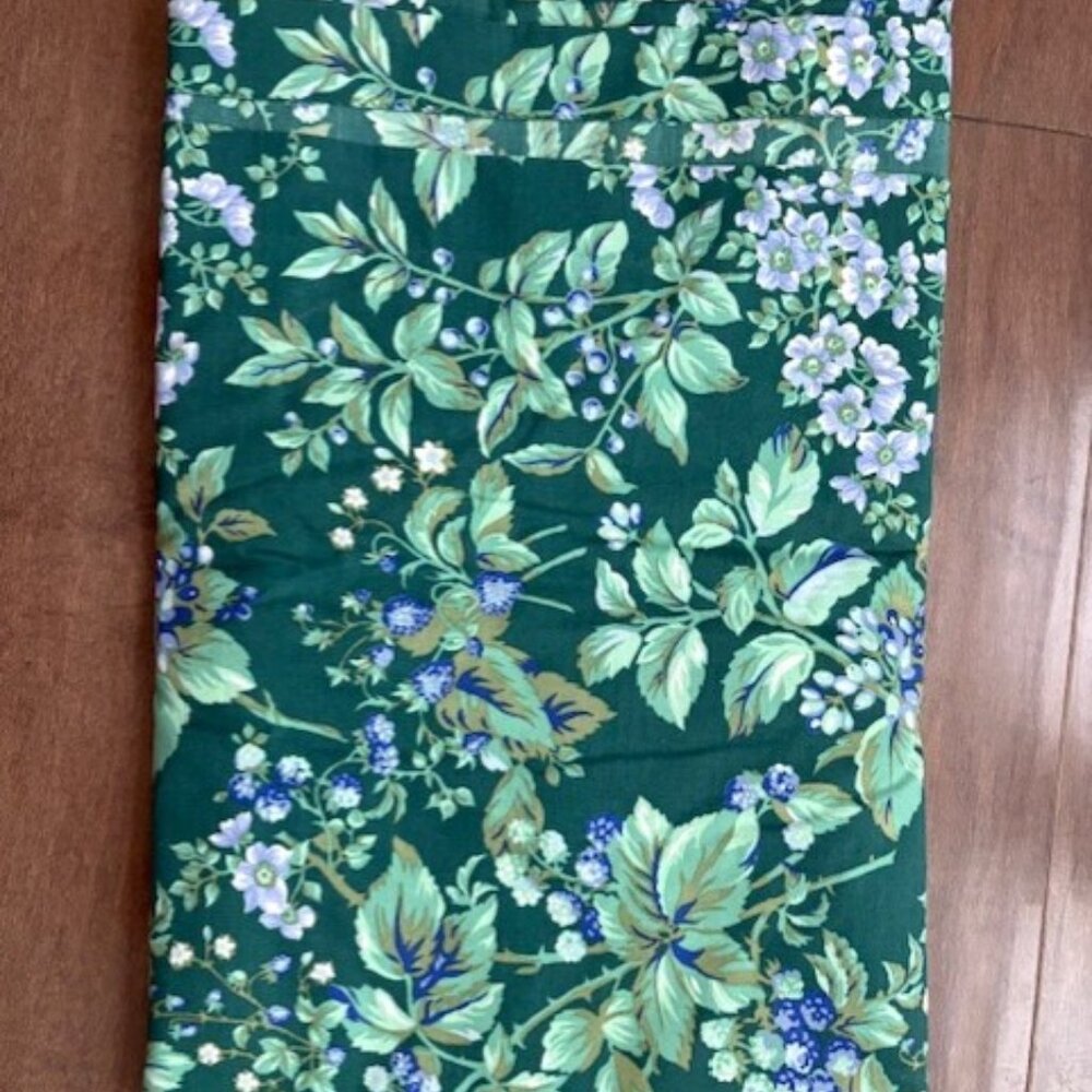 Vintage EUC Laura Ashley Bramble Shower Curtain w/ Ruffle 70"x 74" - Picture 5 of 8